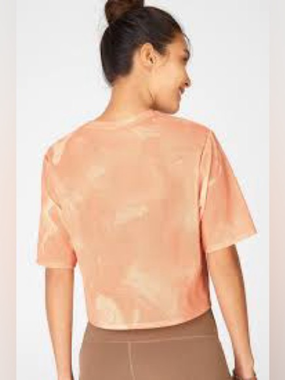 Fabletics Oversized Mesh Crop Top